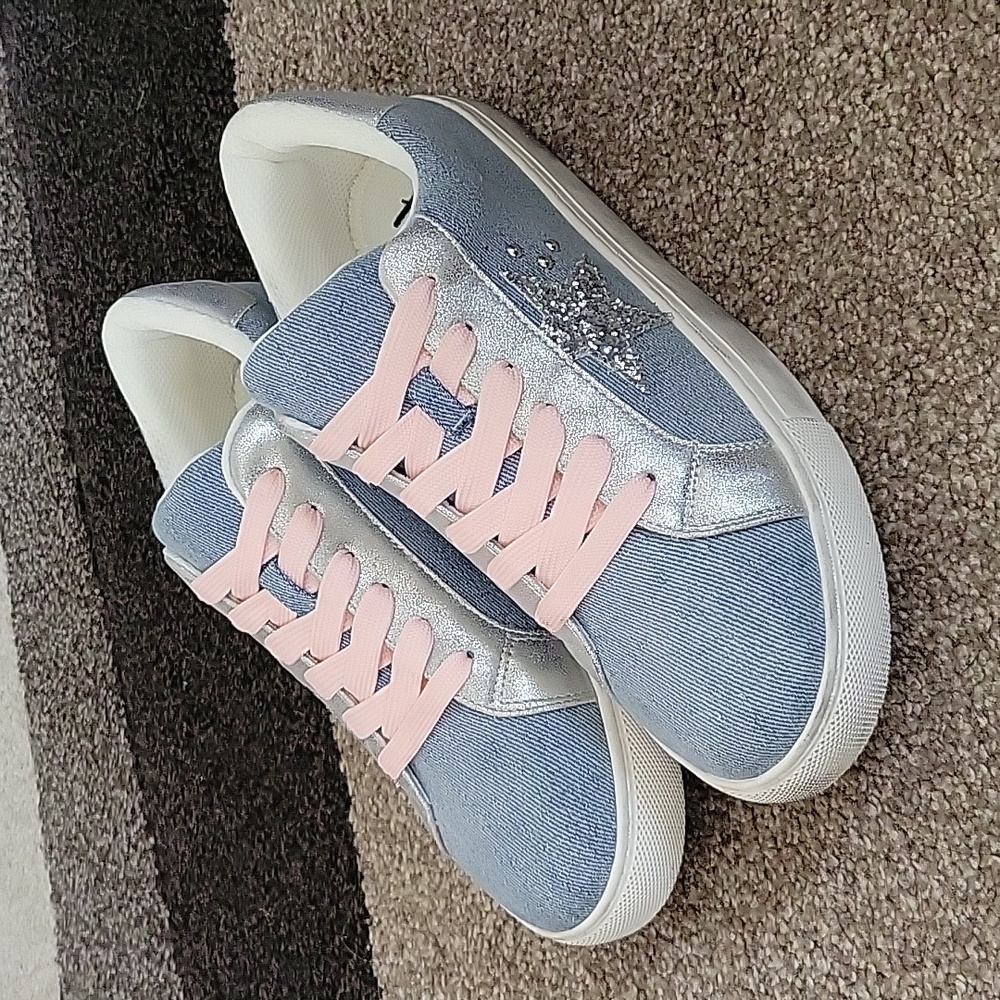NEW Hey Girl by Corkys Supernova Sneakers - Sky Blue